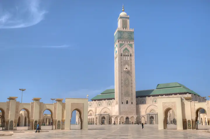 Hassan II Mosque in Casablanca