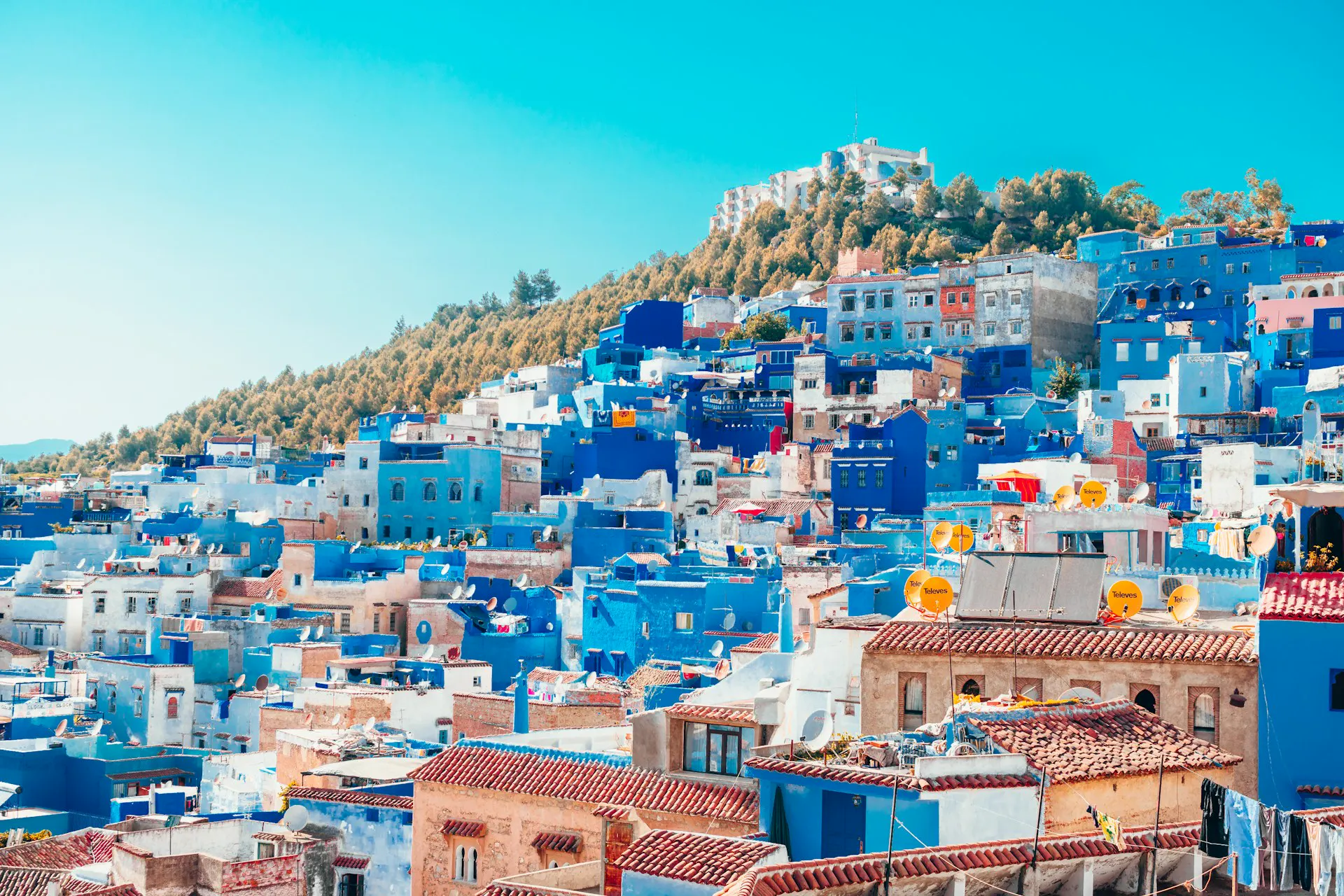 La ville bleue de Chefchaouen dans le Rif