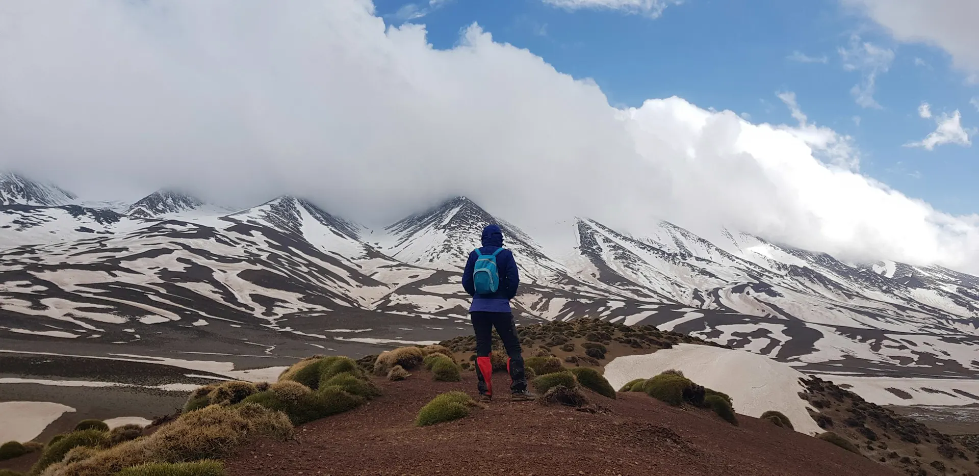 Sommets enneigés du Haut Atlas
